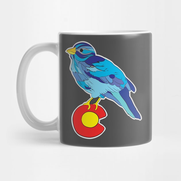 Colorado bluebird sky by Jordan Oliver Art